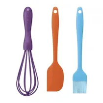 Jogo de Cozinha Cuisinart CTG-00-3MBT Espatula/Pincel/Batedor - 3 Peças