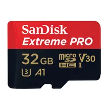 Memoria Micro SD Sandisk Extreme 100 MB/s U3 V30 4K 32 GB