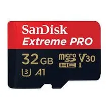 Memory SD Micro 32GB Sandisk Extreme Pro 100MB U3