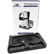 Suporte com Base de Recarga Gaminja P58 para Playstation 5 - Preto