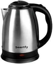 Chaleira Elétrica Smartfy JE02I 1.8L 1500W 220V/50-60HZ - Inox/Preto