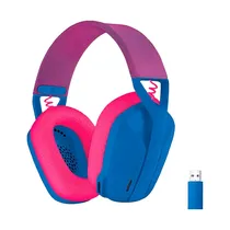 Fone c/ Microfone Logitech G435 981-001061 Blue Pink