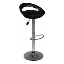 Banqueta Lirio Giratoria SP-02 - Preto