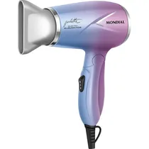 Secador de Cabelo Mondial BY Juliette QU4TRO Elementos SCT-JU-03 1200 W - Azul/Rosa
