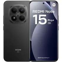 Celular Xiaomi Redmi Note 15 Pro+ 5G NFC Dual Sim 512GB 12GB Ram de 6.83" 200+8MP 32MP - Preto (Global)