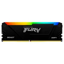 Mem DDR4 8GB 3600 Kingston Hyperx Fury Beast RGB KF436C17BB2A/8 Black