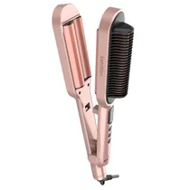 Chapinha/Ondulador Gama Waver Brush Keration 16MM 220°C 2V - Rose Gold