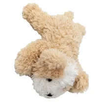 Chaveiro de Cachorro MZ-330 12 CM Bege/Branco