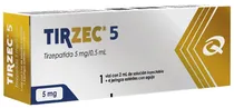 Tirzec 5 Tirzepatida 5MG/0,5ML (4 Seringas Pré-Cheias)
