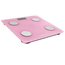 Balança Satellite Sate A-WS8813 Rosa 180KG Bluetooth