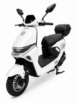 Moto Elétrica Midi Pro MDP-GT10 | 1000W 60V/20AH - Branco (Acompanha Capacete)