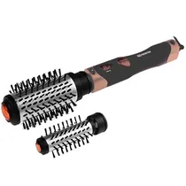 Escova Secadora Elétrica Prosper P-1125 / 3 Temperaturas / 2 Velocidades / 220V ~ 50/ 60HZ - Preto/ Rosa