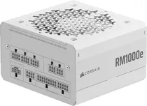 Fonte 1000W Corsair RM1000E 80+Platinum Full-Mod ATX3.1 PCI 5.1 CP-9020294-Na White Low Noise