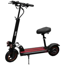 Patinete Eléctrico Hye S12 Pro Con Ruedas de 10", Hasta 25 KM/H - Negro/Rojo