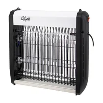 Mata Mosquitos Krab KBMIE60 - 6W - 2 Lâmpadas Uv - 110V - Branco e Preto