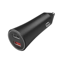 Cargador p/Auto Xiaomi CC06ZM 37W 2 USB Charger 5/9/12V Black