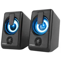 Caixa USB 2.0 Satellite AS-2301 Gamer p/PC Preto