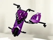 Triciclo Eletrico Hengda 250W Lila
