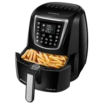 Fritadeira Elétrica Air Fryer Mondial FAMILY-4L-Digital AFN-40-Di - 1500W - 4L - 110V - Preto