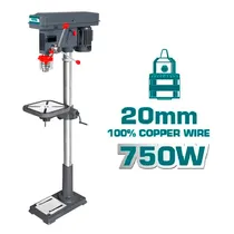 Furadeira de Bancada Total TDP207502 – 750W / 220V / 20MM