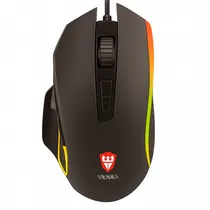 Mouse Sate A-565 USB RGB 3600DPI Preto|