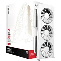 Placa de Vídeo XFX AMD Radeon RX 9070 XT Quicksilver Air Edition White Magnetic 16 GB GDDR6 - Branco