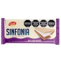 Galletas Wafer Gaona Sinfonía Dos Chocolates 100G 072256*