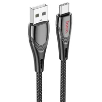 Hoco Cable U133 USB A USB-C Black