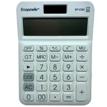 Calculadora Ecopower EP-C303 - Celeste