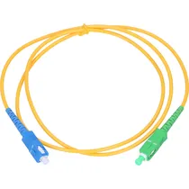 Cabo de Fibra Óptica SC-Upc para SC-Apc Single Mode 3 MM - 2 Metros