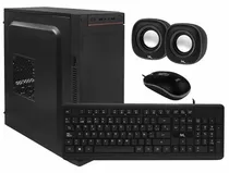 Gabinete ATX Mtek DK03 Kit Barebone Teclado, Mouse, Speaker e Fonte Português