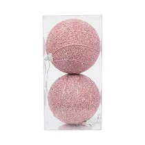 Conjunto de Bolas de Natal Oriente MG250507 10CM 2 Peças