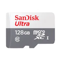 Cartao Microsd 128GB Sandisk Ultra C10 SDSQUNR-128 SDSQUNR-128G-G GN3MA