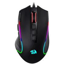 Mouse Gamer Redragon Predator M612-RGB - com Fio - 8000DPI - 11 Botões - Preto