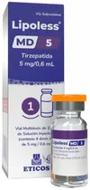 Lipoless 5 Tirzepatida 5MG/0,6ML (1 Frasco com Solução Injetável)