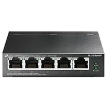Hub Switch TP-Link TL-SG1005P 5 Portas - 10/100/1000MBPS