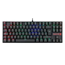 Redragon Teclado Kumara K552RGB-1 Mechanical Blue RGB Black