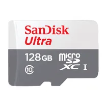 Cartão de Memória Sandisk Ultra Micro SDXC 128 GB 100MB/s – SDSQUNR-128G-GN3MA