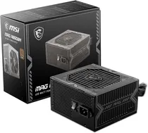 Fonte 650W MSI Mag A650BN 80+Bronze Mag A650BN 306-7ZP2B12-Ceo