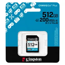 Memoria SD C10 512GB Kingston Canvas Go Plus SDG4/512GB