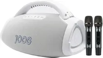Speaker Joog One Hifi JOF-01 250WRMS Auracast Bluetooth TWS (2X Microfones) - Branco