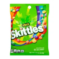 Bala Mars Skittles Sour Pacote 5.7OZ 162G