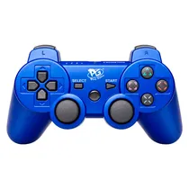 Controle Play Game Doubleshock 3 para PS3 Wireless - Azul