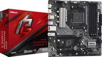 Placa Mãe Asrock AM4 B550M Phantom Gaming 4 HDMI/ DP/ USB3.2/ M.2/ DDR4/ Matx