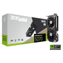 Placa de Vídeo Zotac Geforce RTX 5070 Twin Edge Oc RTX 5070 Twin Edge Oc 12 GB GDDR7 (ZT-B50700H-10A)