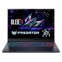Notebook Gamer Acer Predator Helios Neo 16 Intel Core Ultra 9-275HX RTX 5070TI 64GB Ram 2TB SSD Tela 16" Wqxga Oled Windows 11 Inglês Preto - PHN16-73-95NT