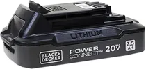Bateria Litio 20V 2.5AH - Black+Decker BDL2520S-B3