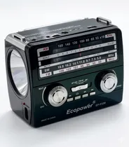 Ecopower Radio EP-F339 USB/SD/FM/BT Negro