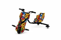 Triciclo Scooter Elétrico Infantil Drift Midi Pro MDP-80 (8″) | 350W - Hip Hop (Capacete e Kit de Proteção)