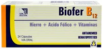 Biofer B12 (24 Capsulas)